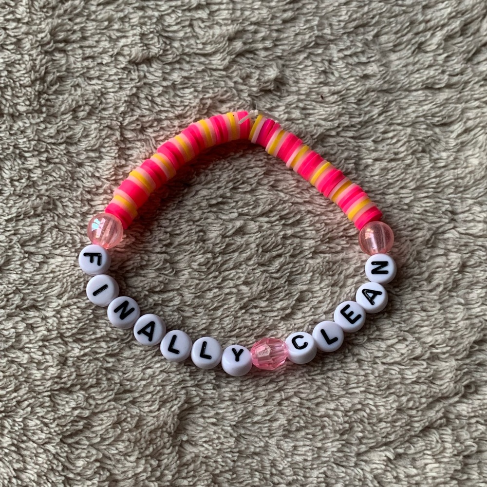 finally clean ~ taylor swift handmade bracelet